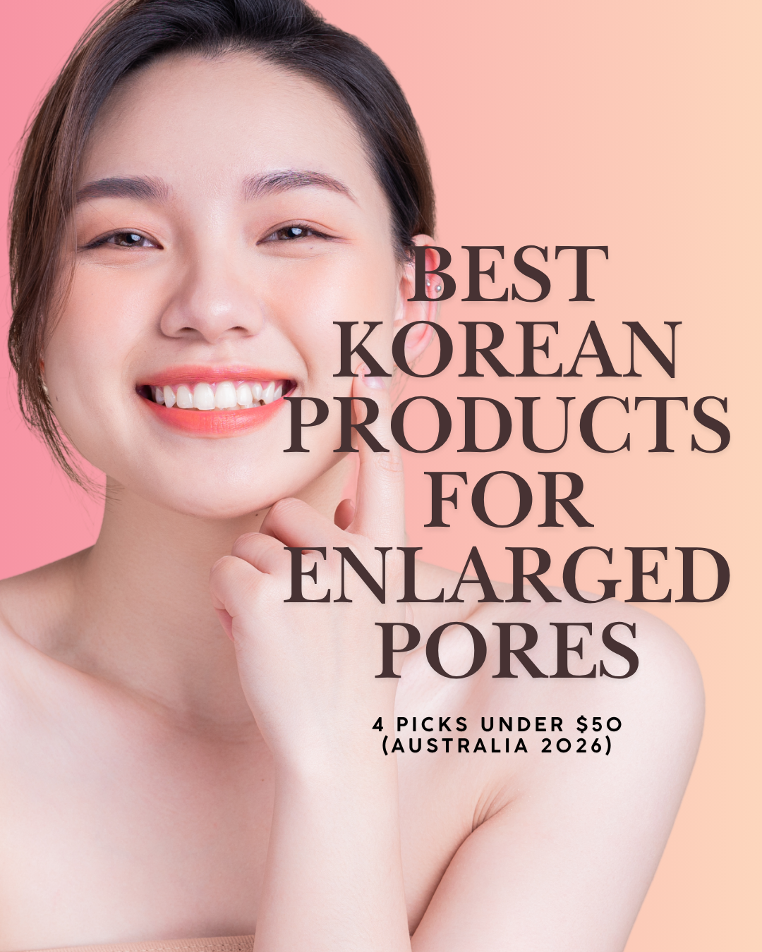Best Korean products for enlarged pores Australia K-beauty