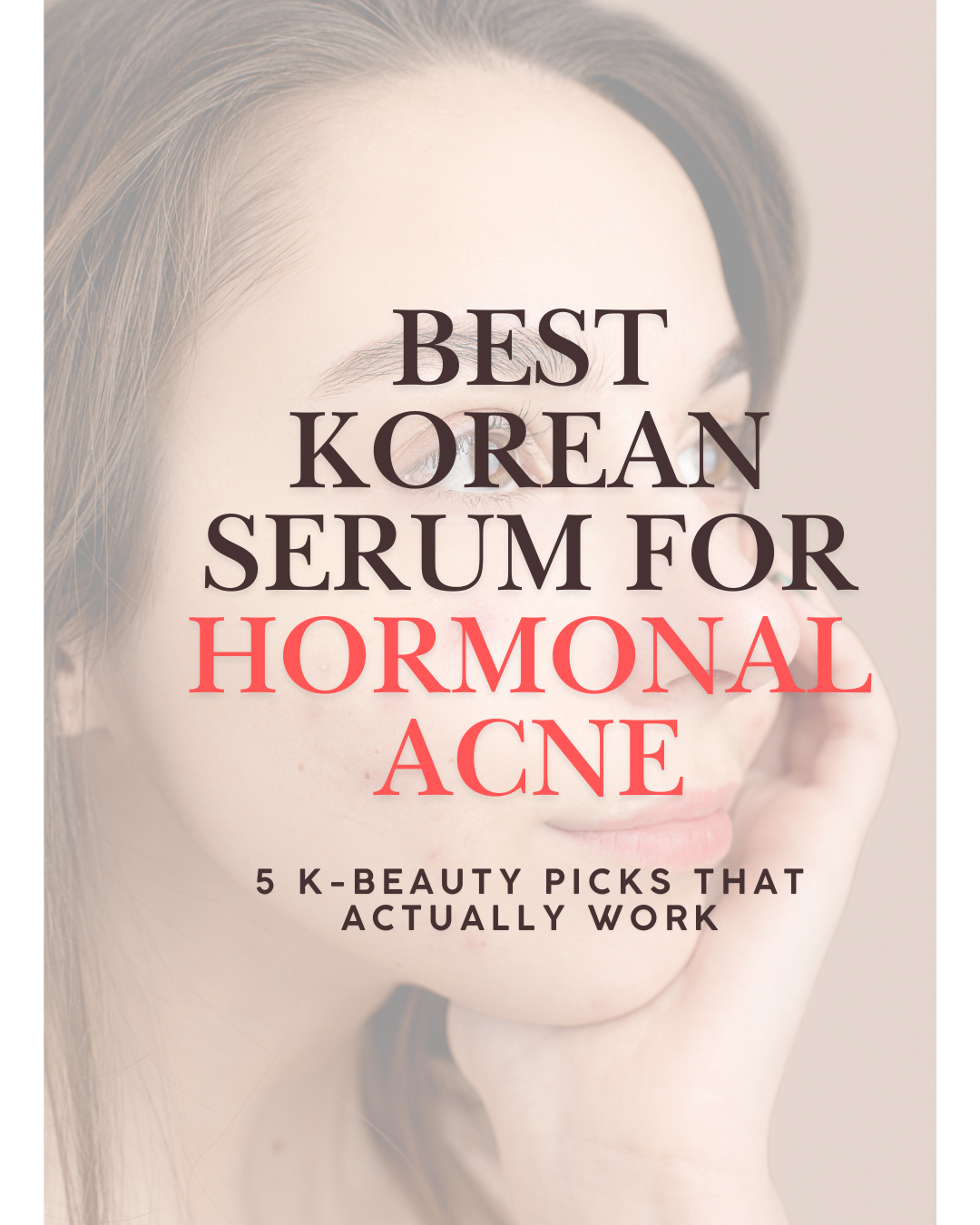 Best Korean serum for hormonal acne Australia K-beauty